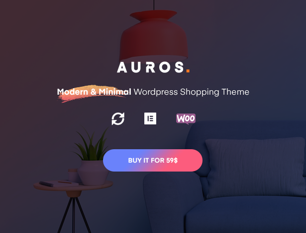 Auros – Furniture Elementor WooCommerce Theme
