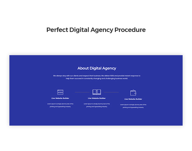 Perfect Digital Agency Procedure in Corpec Corporate WordPress Theme