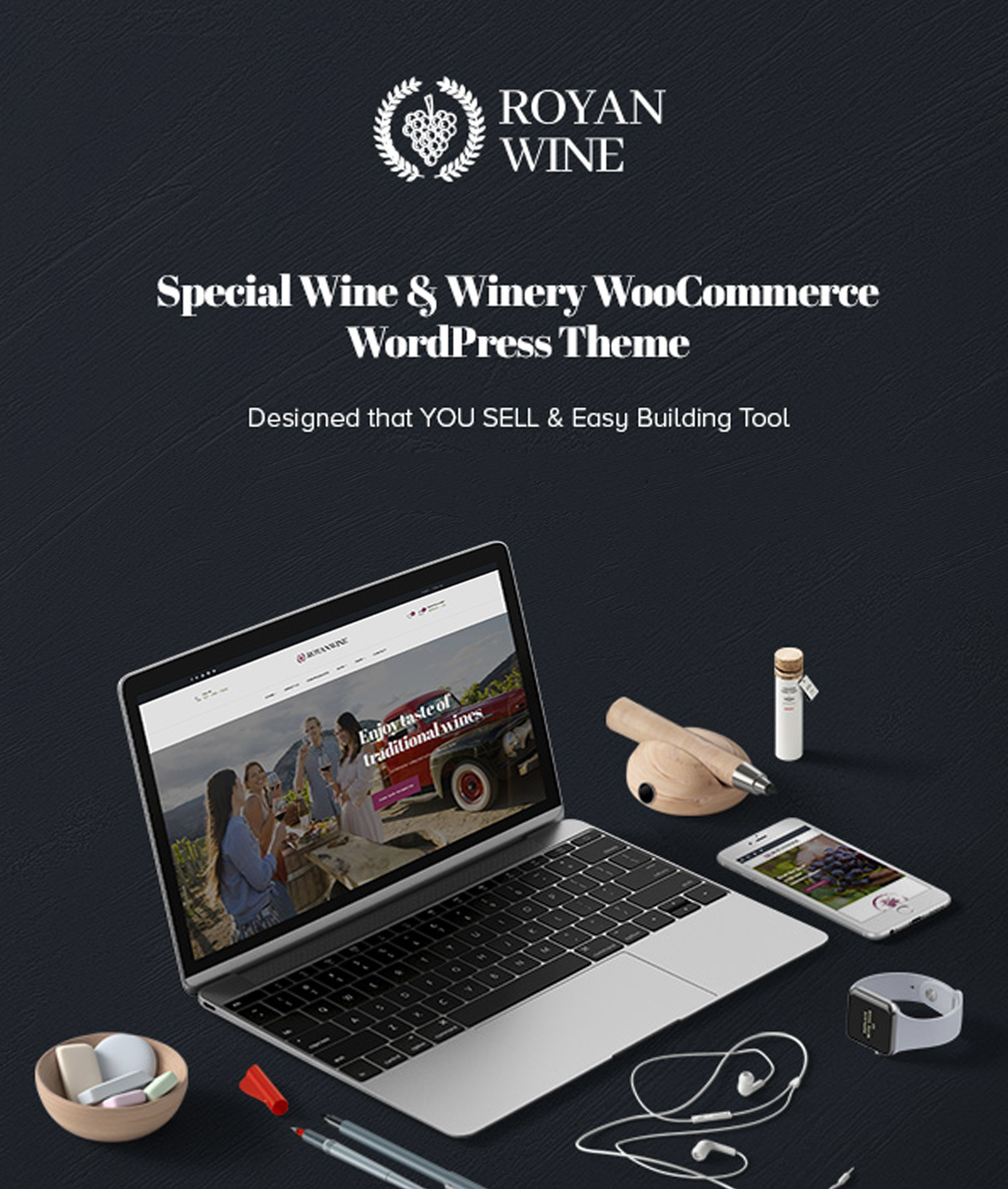 Royanwine - Best Vineyard, Winery, Wine maker, Dairy Farm WordPress Theme/WpOpal