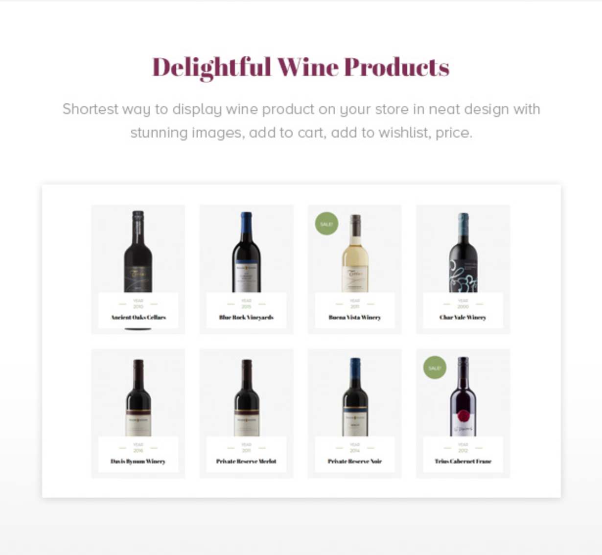 Royanwine Elegant & Eye-catching Wine Products  for Vinyard, Winery, Wine Makers, Dairy Farm