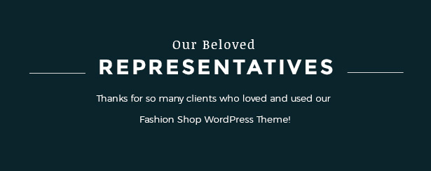 Portfolio's showcase Fashion WooCommerce Responsive WordPress Theme