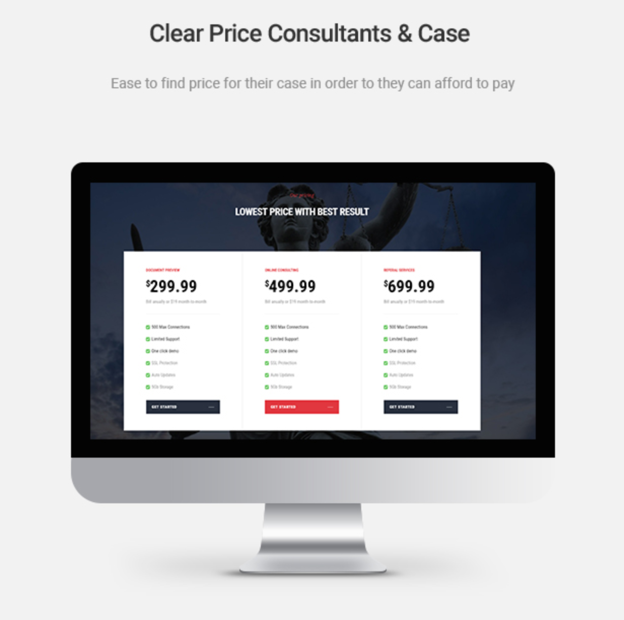 Mastor - Law, Firm & Legal Attorney WordPress Theme Price For Consultants & Cases