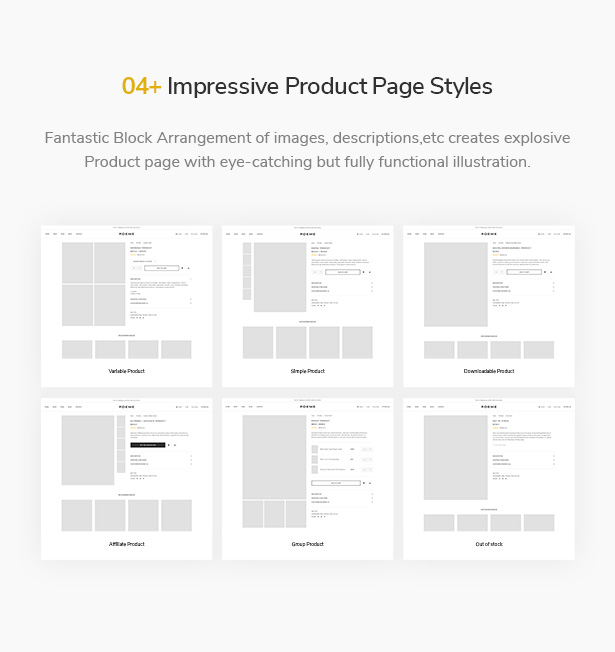 Impressive Product page styles