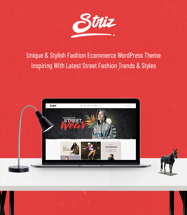 Striz Unique & Stylish Fashion Ecommerce WordPress Theme