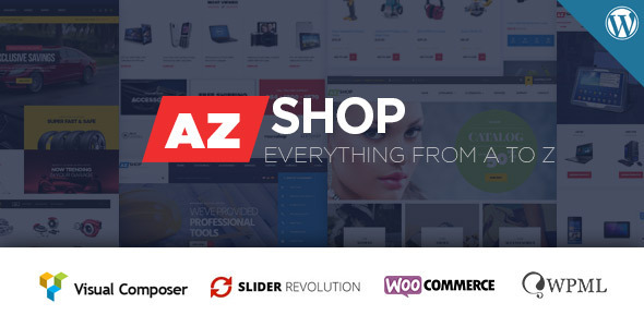 Azshop - Woocommerce WordPress Theme Released