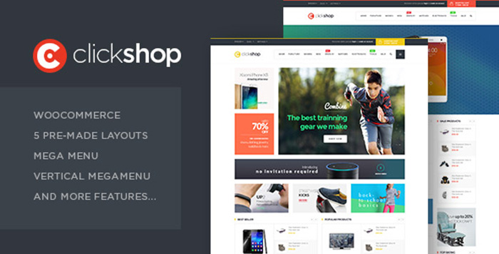 Welcome Clickshop – WooCommerce WordPress Theme