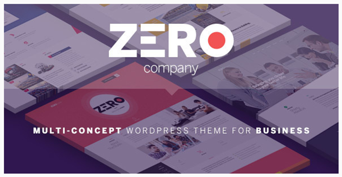 Review Zero – Corporate Creative WordPress Theme