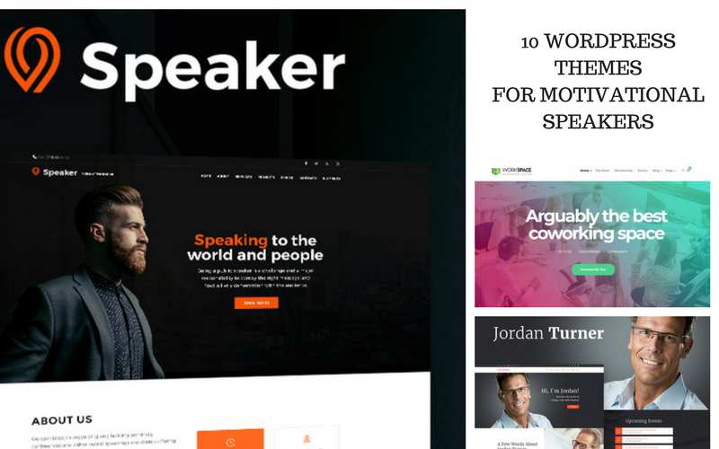 10 WordPress Themes for Motivational Speakers