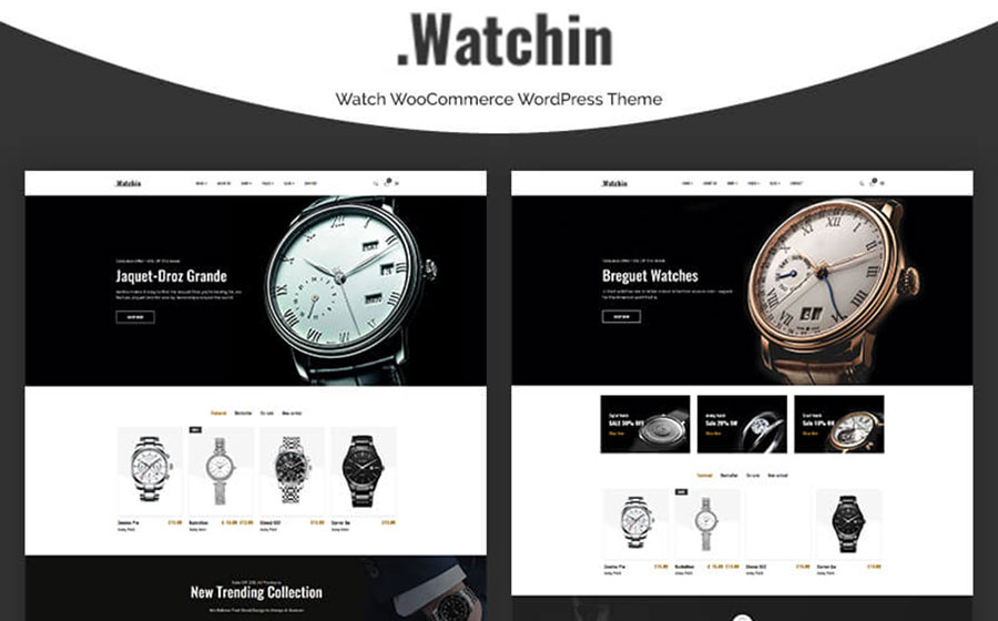 Watchin - Watch WooCommerce Theme