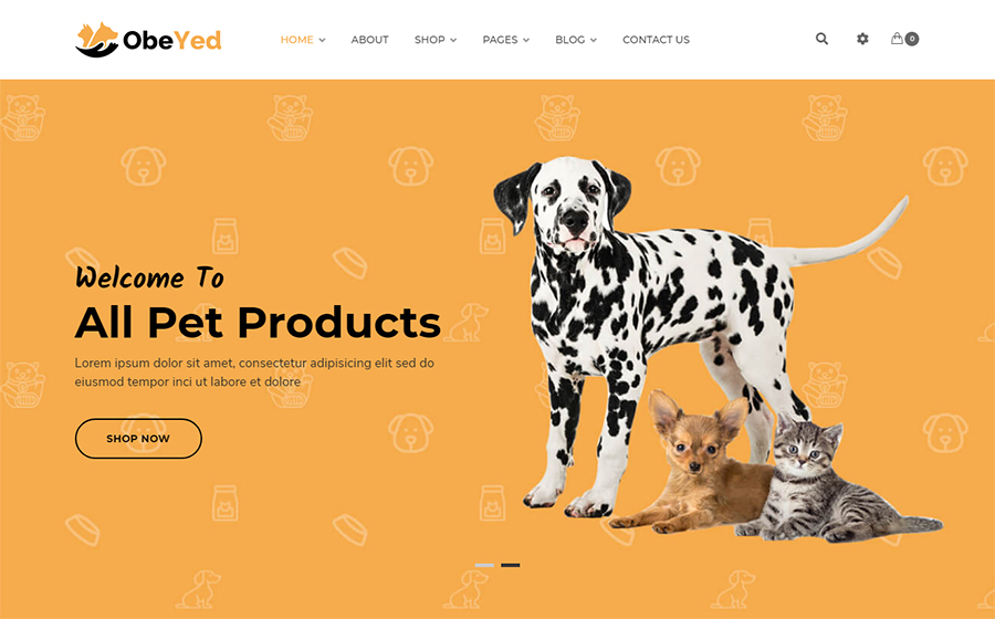 Obeyed - Pet Food WooCommerce Theme <img src=