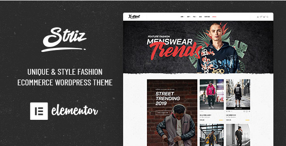 best fashion WordPress theme Striz street style
