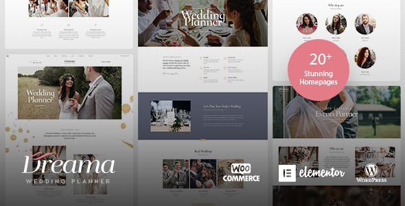 Dreama Wedding Ecommerce WordPress Theme