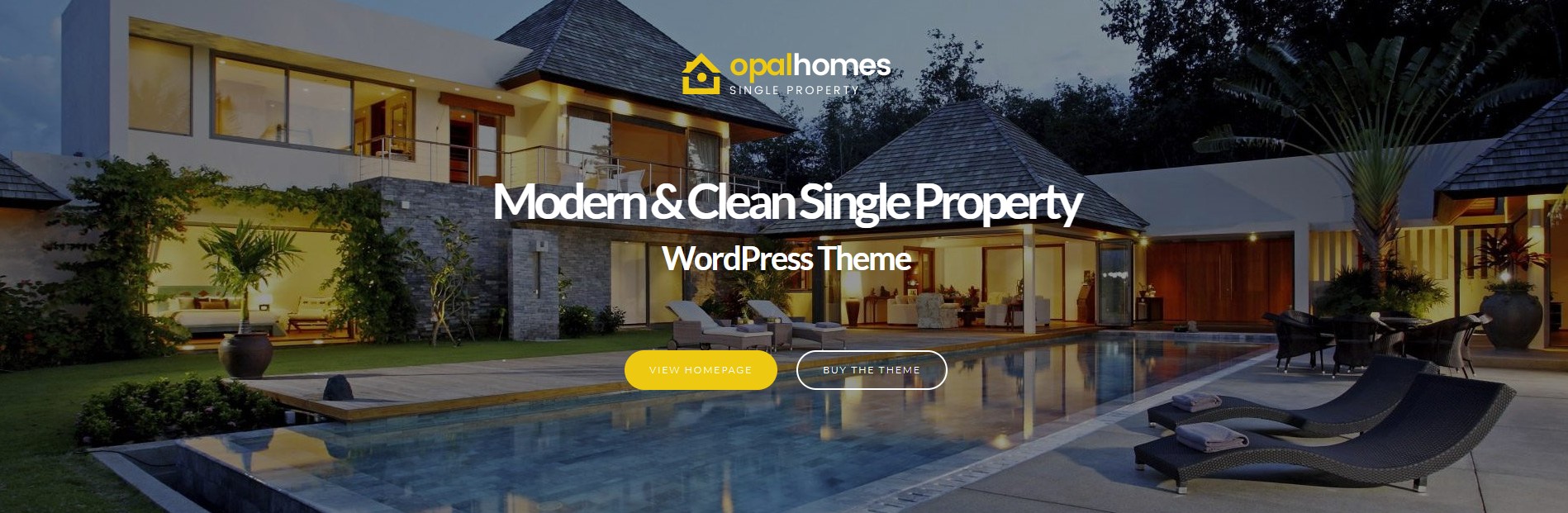 Opalhomes – Single Property WordPress Theme