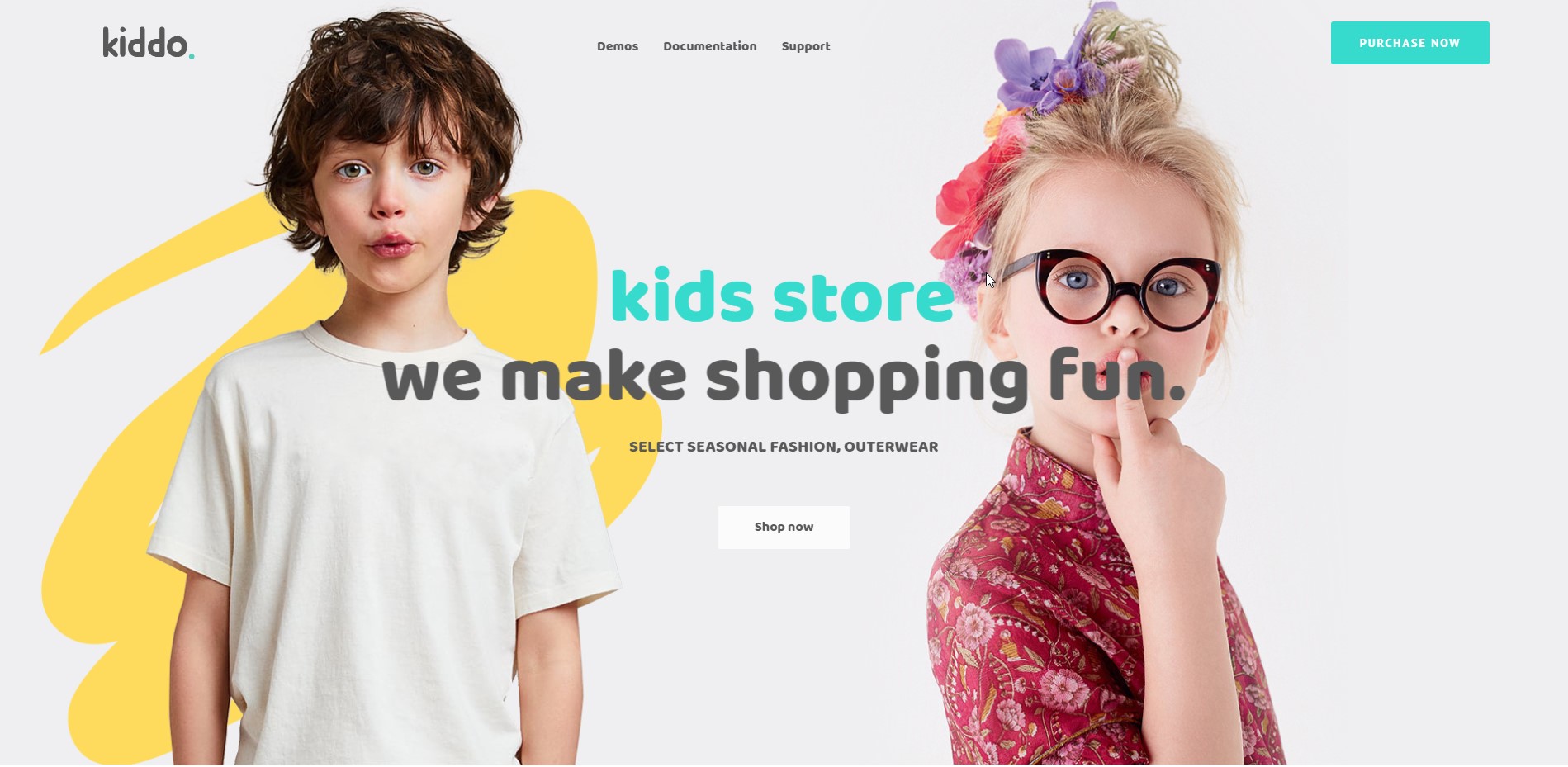 Kiddo - Clean & Adorable Baby & Kid Fashion WooCommerce WordPress Theme