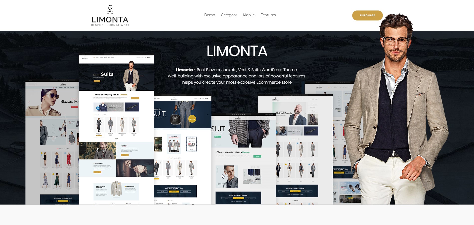 Limonta - Clean Modern Fashion WooCommerce WordPress Theme