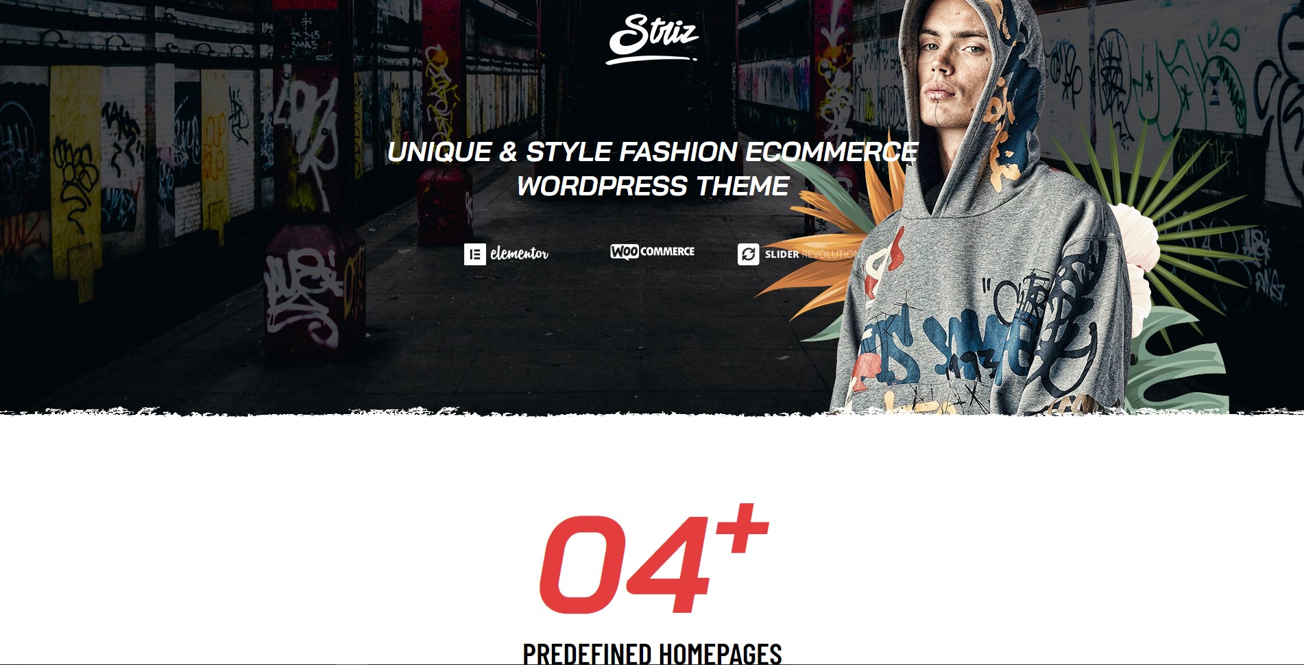 Striz - Clean Fashion Ecommerce WordPress Theme