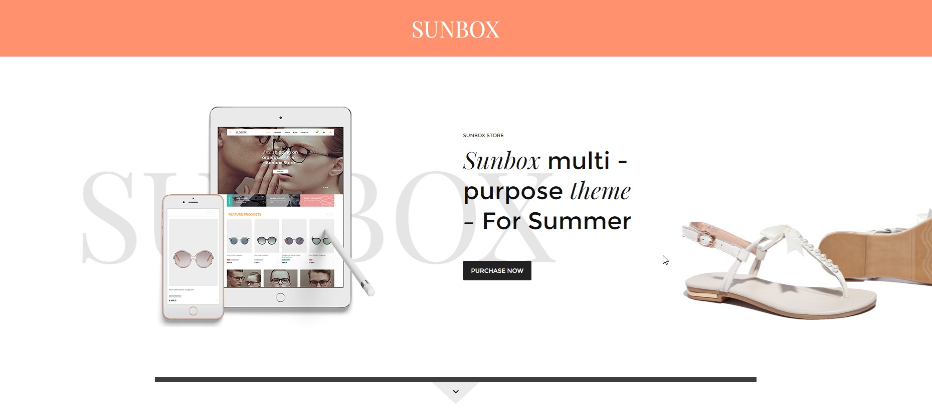 Sunbox - Clean Summershop Multipurpose WooCommerce WordPress Theme