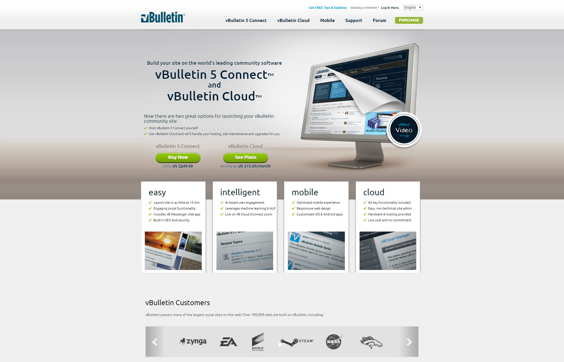 vBulletin - Best Free Content Management System