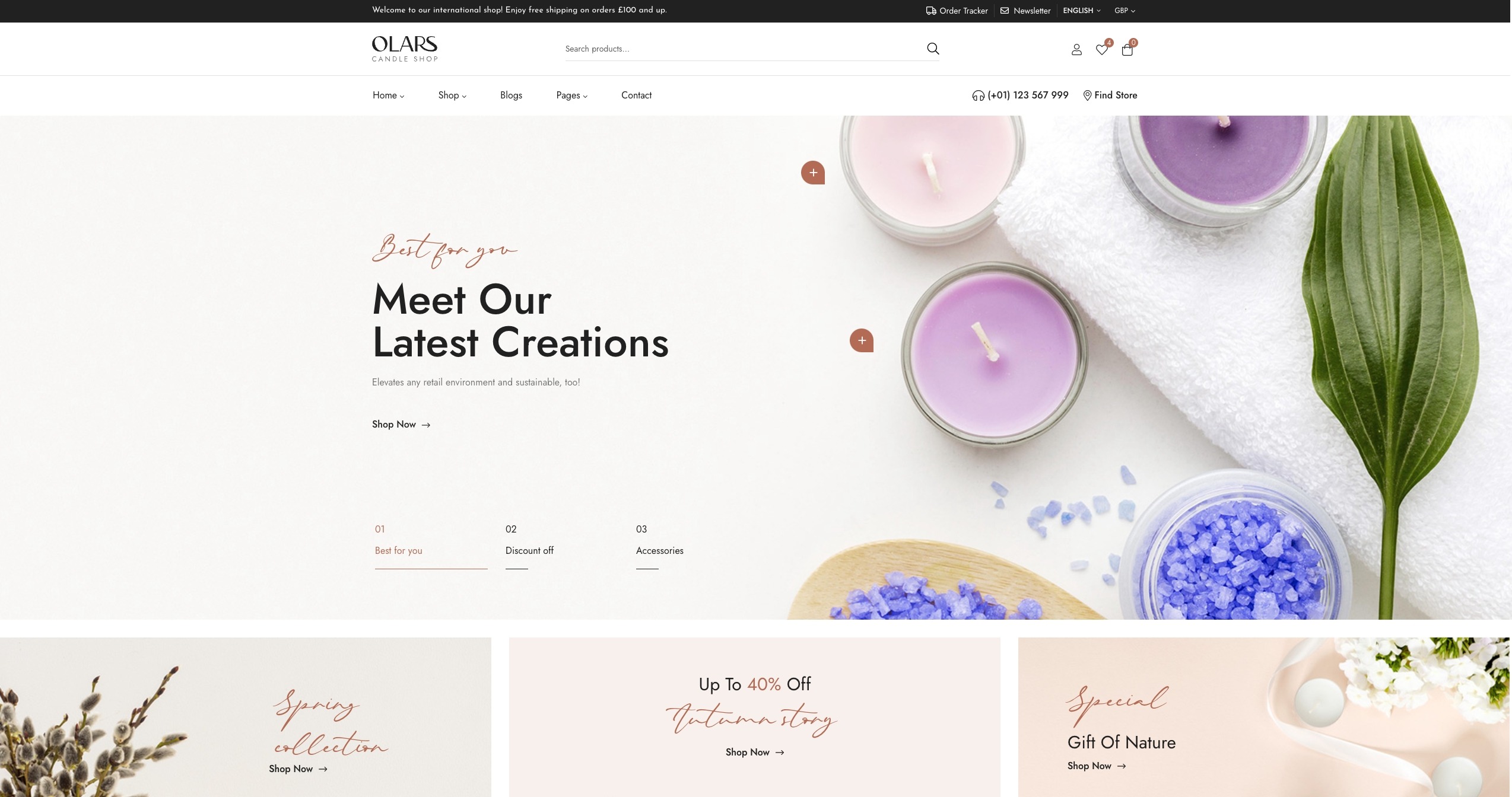 Olar - Handmande WordPress Theme Best Handmade WordPress Themes