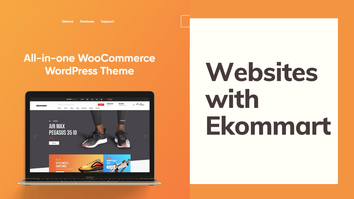 Top 10 Best-Selling WordPress Themes on Wpopal (2026 Edition) 1 Websites with Ekommart multipurpose WooCommerce theme