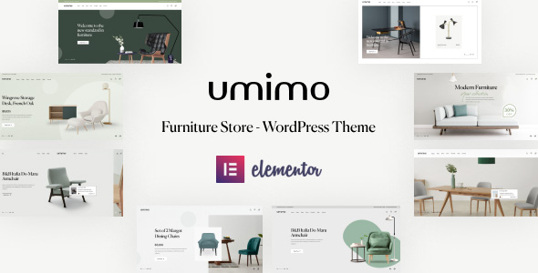Umimo furniture store wordpress theme