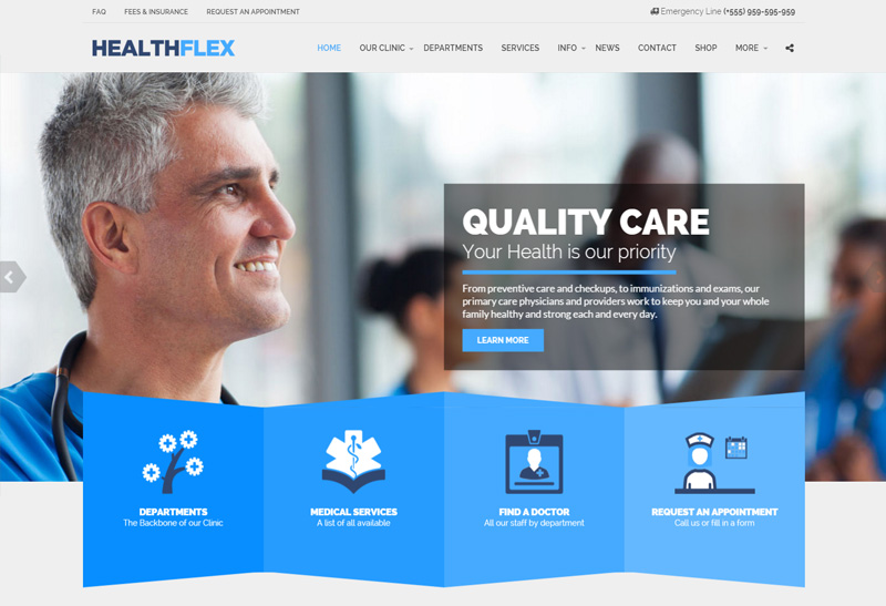 HealthFlex Best Medical WordPress Themes