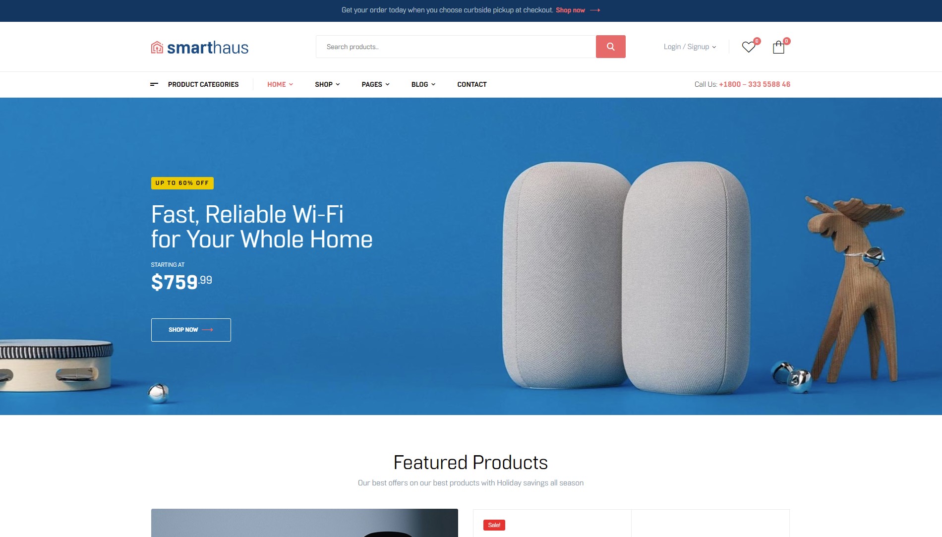 smarthaus smart devices woocommerce theme