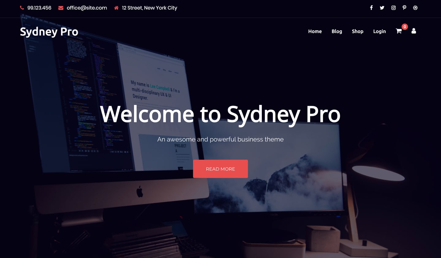 Sydney Best Free WordPress Themes