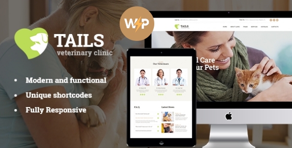 Tails Best Pet Store WordPress Themes