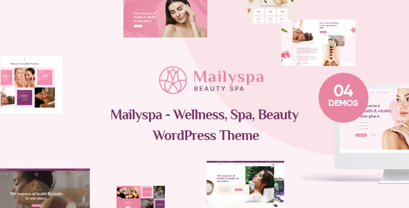 Mailyspa best wedding wordpress themes