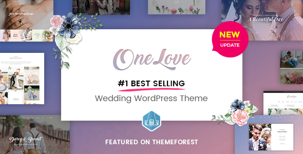 OneLove best wedding wordpress themes