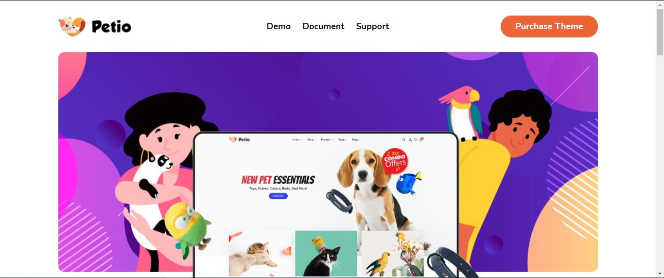Petio Best Pet Store WordPress Themes