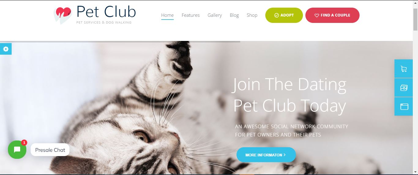 Pets Club Best Pet Store WordPress Themes