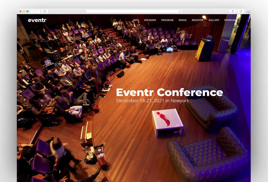 Eventr - Best Event WordPress Themes 