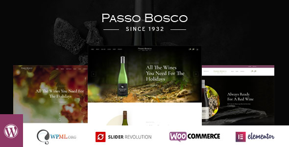 Passo Bosco best brewery wordpress themes