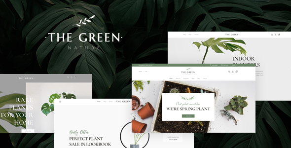 The Green single product woocommerce themes