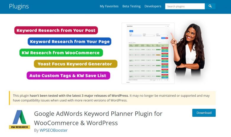 google keyword planner best wordpress seo plugins