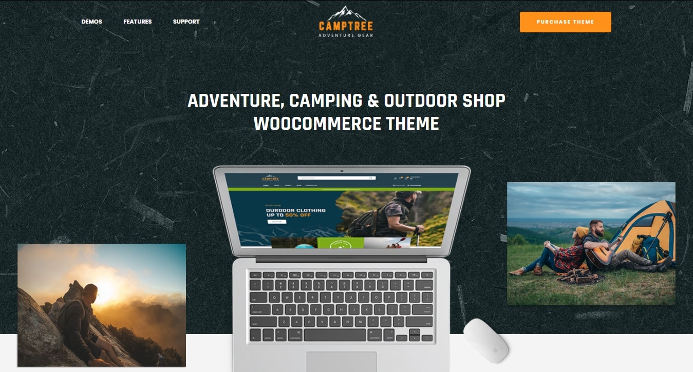 camptree sport shop wordpress themes