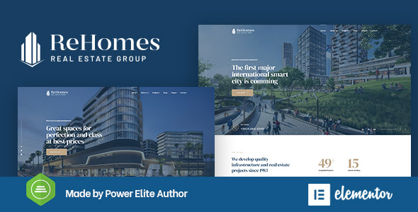 Top 10 Best Real Estate WordPress Themes by Wpopal (2026 Edition) 3 Rehomes - Real Estate Group WordPress Theme