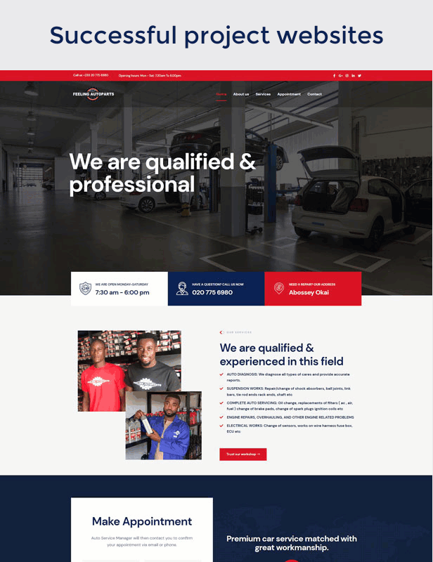 Carutos - Car Repair Services & Auto Parts WooCommerce WordPress Theme - 1