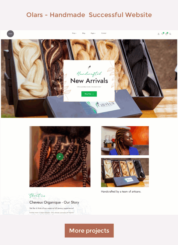 Olars - Candle Handmade Shop WordPress WooCommerce Theme - 1