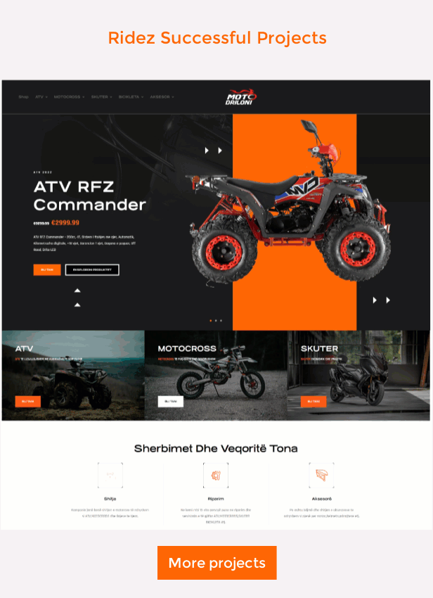 Ridez - Bike Shop Elementor WordPress Theme - 1
