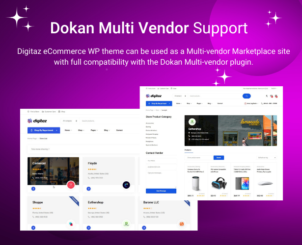 digitaz - electronics store wordpress theme Dokan multi vendor marketplace