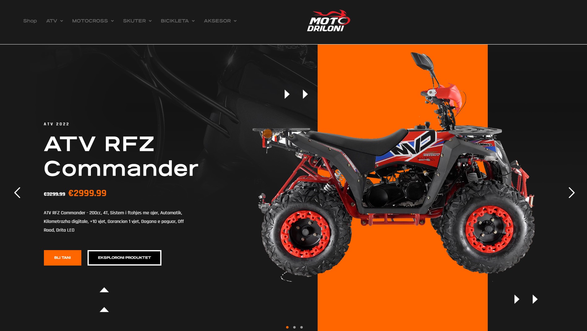 ridez successful projects for bike store website 2