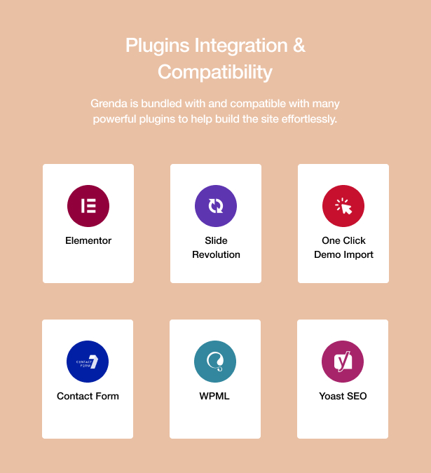 Grenda Event Planners Theme Supported with Unique Plugins Insight