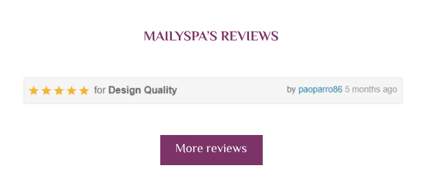 Mailyspa - Beauty & Wellness WordPress Theme - 2