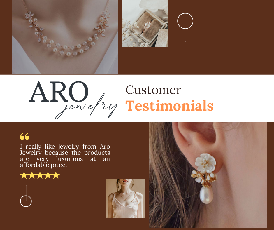 aro wordpress theme for jewelry store testimonial showcase