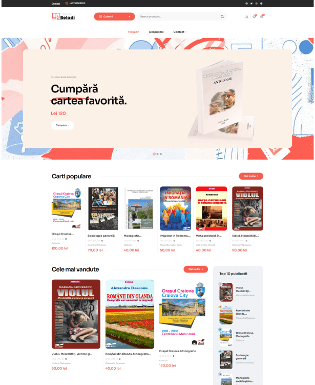 Bookory - Book Store WooCommerce Theme - Customers' Websites Showcase