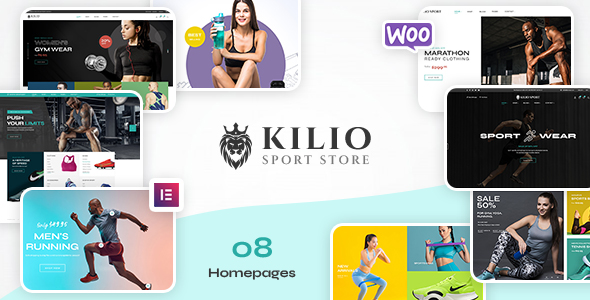 Kilio best wordpress fitness themes