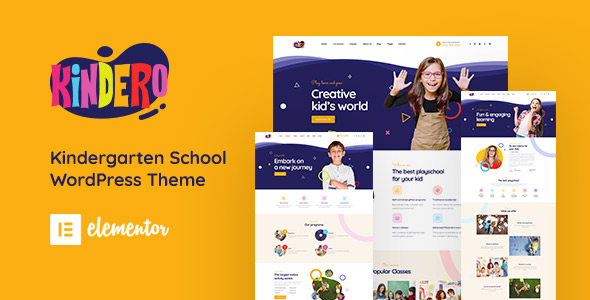 Kindero Best Education WordPress Themes 